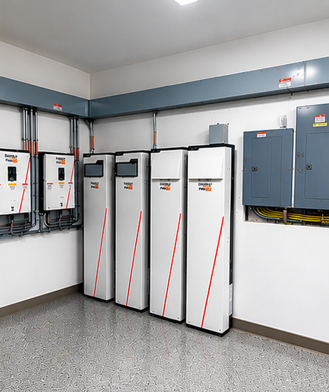 Battery storage and backup power system